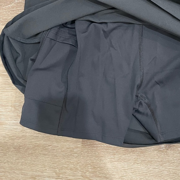 Abercrombie & Fitch Black Mini Athletic Tennis Dress Pockets XS - Picture 9 of 9